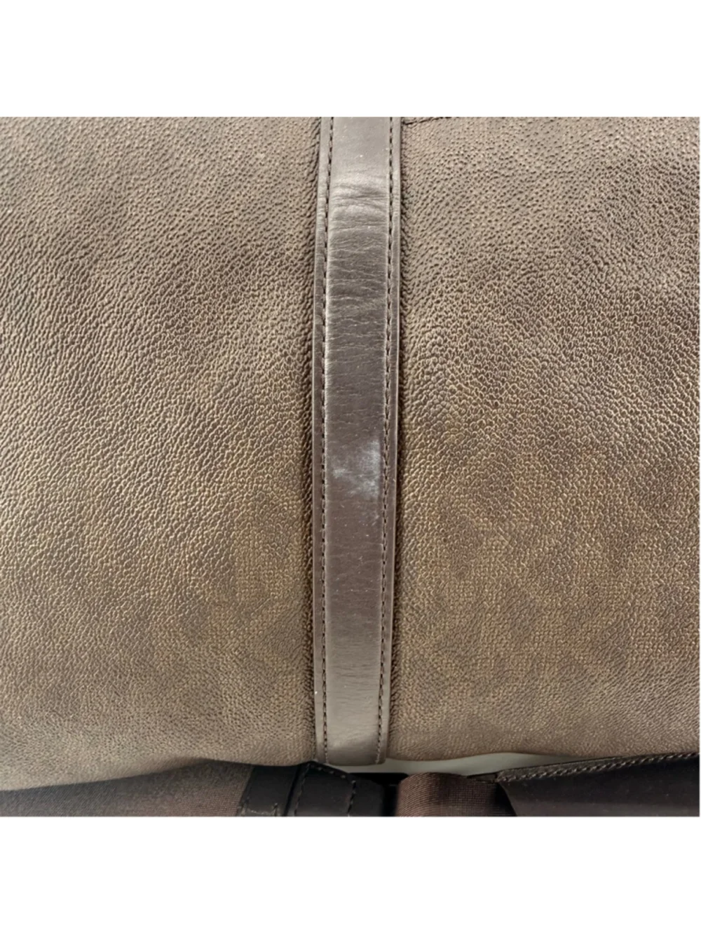 Michael Kors Jet Set Travel Large Duffle Bag Handbag Brown With Strap